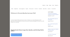 Desktop Screenshot of beacheslacrosse.com